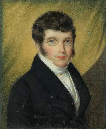 Portret van Constantin Joseph Henri Moretus`Portret van Constantin Joseph Henri Moretus (1821) by Léon Larue