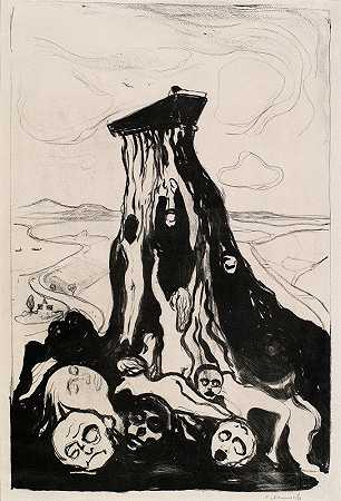 葬礼进行曲`Funeral March (1986) by Edvard Munch