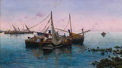 在港口`In The Harbor by Blas Olleros Quintana