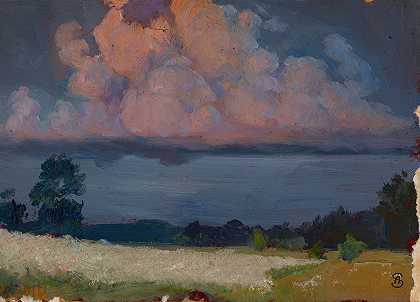 云`Cloud (1903 ~1907) by Ambroży Sabatowski