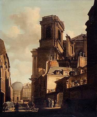 太阳街`La rue du Jour (1837) by Lambert Nollé