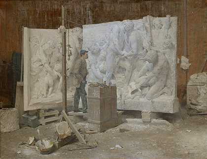从业者`Le Praticien (1888) by Alphonse Gaudefroy