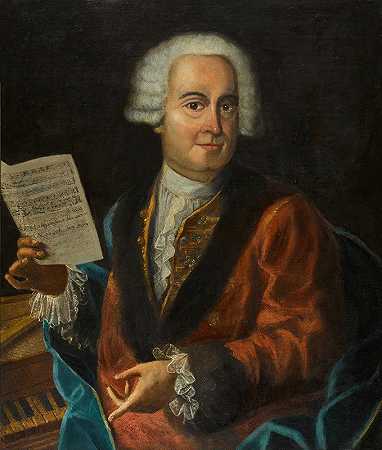 格雷戈里奥·洛伦佐·巴比的肖像（1708-1768）`Portrait of Gregorio Lorenzo Babbi (1708–1768) (18th Century) by Italian School