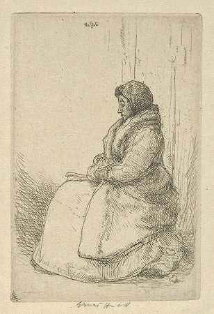 圣苏尔皮斯乞丐`Beggar of St. Sulpice (1899) by Ernest Haskell