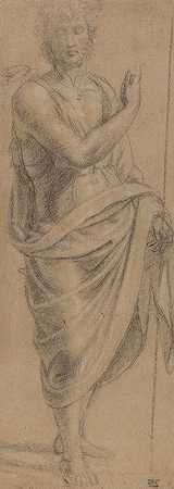施洗者圣约翰`Saint John the Baptist (early 16th century) by Innocenzo da Imola