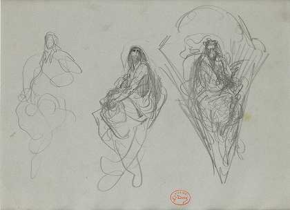三项研究`Three Studies by Gustave Doré
