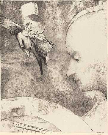 Art Celeste（天体艺术）`LArt Celeste (The Celestial Art) (1894) by Odilon Redon