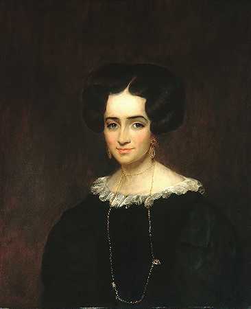 约翰·亚当斯·科南特夫人`Mrs. John Adams Conant (1829) by William Dunlap