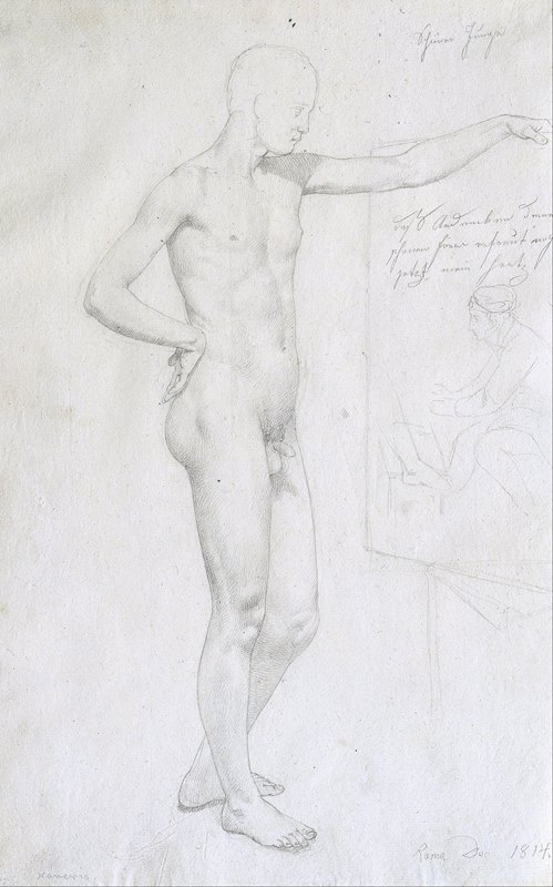 帅哥`Handsome Boy (1814) by Johann Evangelist Scheffer von Leonhartshof