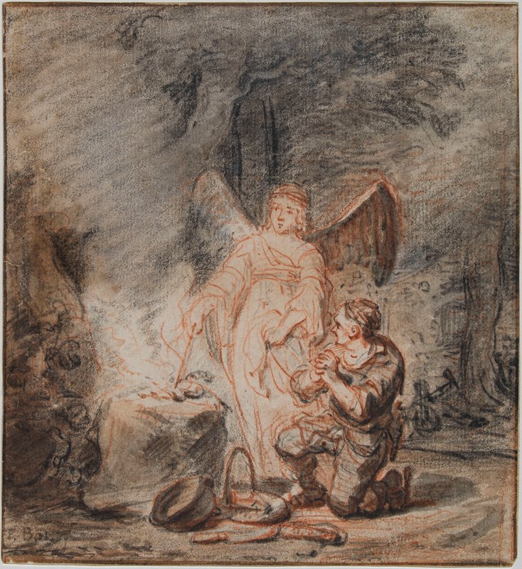 我是039格登品牌`LOffrande de Gédéon (17th century) by Ferdinand Bol