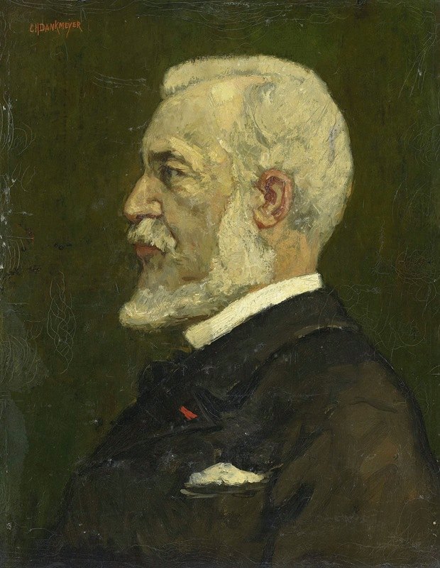 约翰·博斯布姆（1817-1811），画家`Johannes Bosboom (1817~91), Painter (1885 ~ 1891) by Charles Dankmeijer