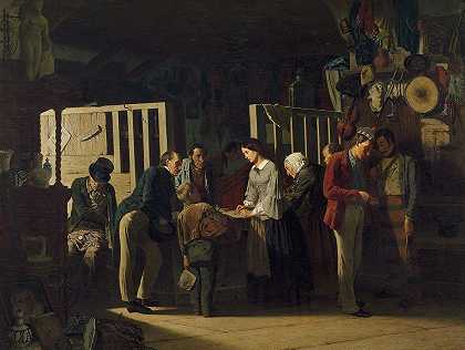 典当行2`The Pawn Shop II (1859) by Carl d;Unker