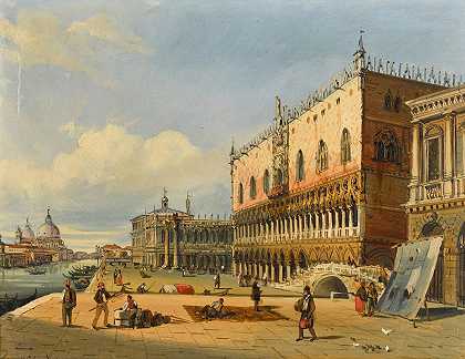 威尼斯景观II`Venetian View II by Carlo Grubacs
