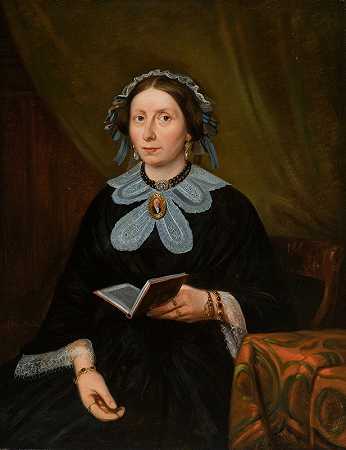 阿利伊达·安东尼亚证明（1809-1889）`Alijda Antonia Proot (1809~1889) (1856) by Jurjen De Jong