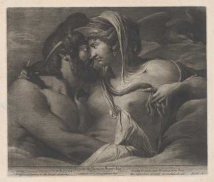 艾达山上的朱庇特和朱诺`Jupiter and Juno on Mount Ida (c. 1809) by James Barry