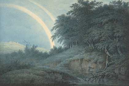彩虹`The Rainbow (1794) by John Glover