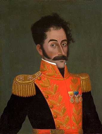 西蒙·玻利瓦尔`Simón Bolívar (ca. 1823) by José Gil de Castro