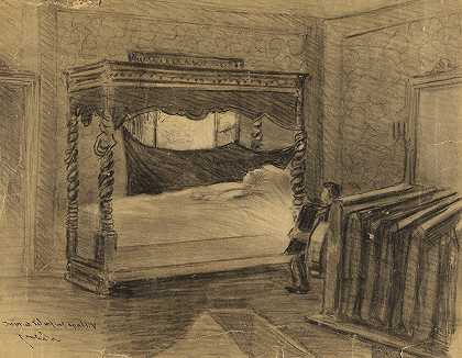 雨果的房间`Chambre de V. Hugo (1885) by Nadar (Gaspard Félix Tournachon)