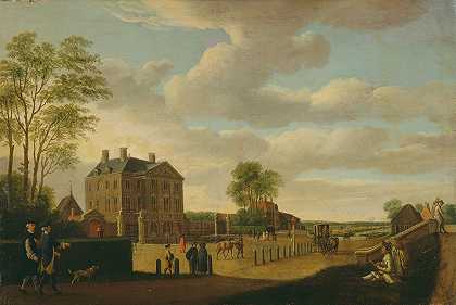 哈尔韦格的兹瓦南堡之家`The Zwanenburg house in Halfweg (1700 – 1799)