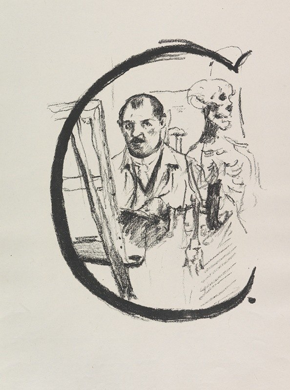 达斯ABC`Das ABC (1917) by Lovis Corinth