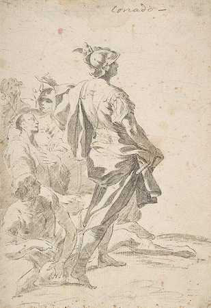 埃涅阿斯和西布利尔`Aeneas and Siblyl (1703–66) by After Corrado Giaquinto