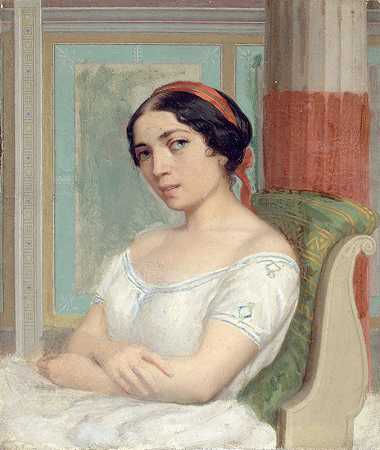 肖像d欧内斯塔·格里西`Portrait dErnesta Grisi