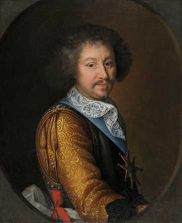 弗朗索瓦·d西班牙圣卢克侯爵`François dEspinay, marquis de Saint~Luc (1631) by Louis Ferdinand Elle Le Vieux