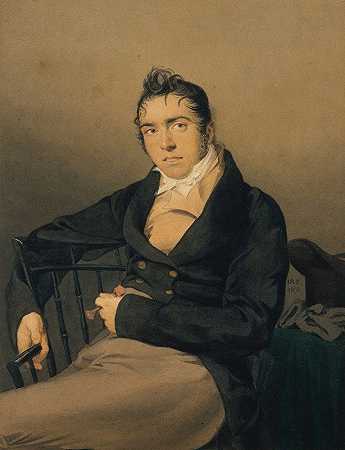 艾伦·梅尔维尔`Allan Melville (1810) by John Rubens Smith