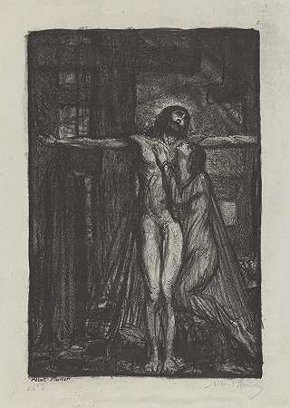 激情`The passion (1901 ~ 1925) by Albert Sterner