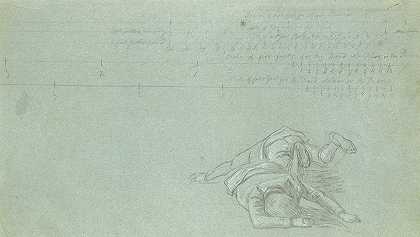 两个死人`Two Dead Figures (1782–83) by John Singleton Copley