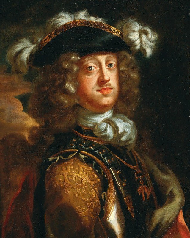 巴拉蒂纳选举人约翰·威廉的肖像（1658-1716）`Portrait Of Johann Wilhelm, Elector Of The Palatinate (1658–1716) by Jan Frans van Douven