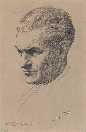 哈罗德·W·古尔德`Harold W. Gould (1923) by Albert Sterner