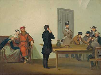 监狱里的奥拉瓦·泽曼`Orava Zemans in Prison (1848 – 1855) by Peter Michal Bohúň