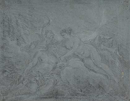 戴安娜和恩迪米恩`Diana and Endymion (1745–97) by Januarius Zick