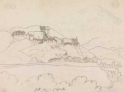 卢尔德城堡`Château Fort de Lourdes by Henry Swinburne