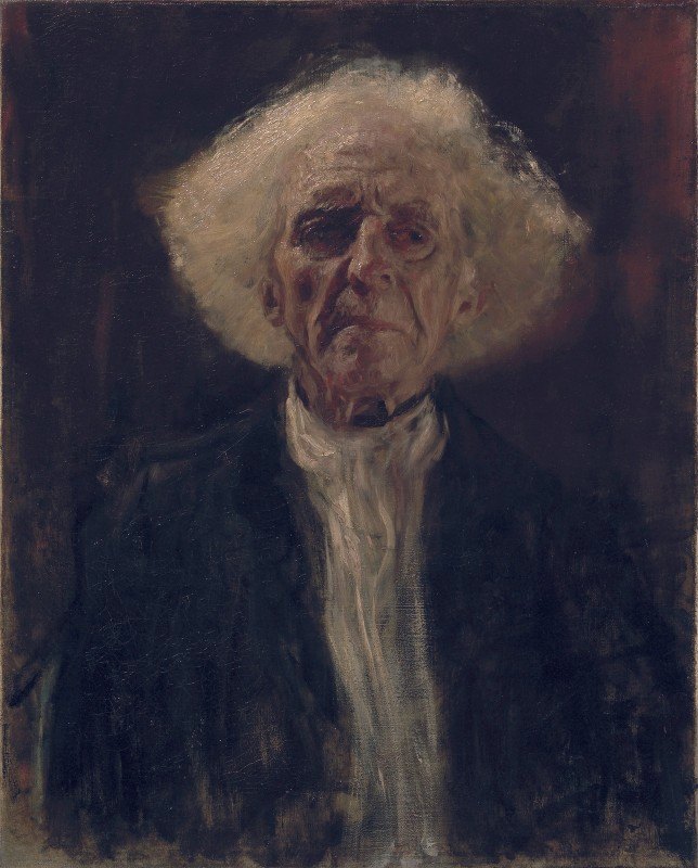 盲人`Blind Man (1896) by Gustav Klimt