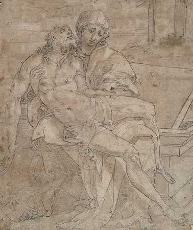 皮埃塔`Pietá (16th century) by Circle of Bartolomeo Neroni (Il Riccio)