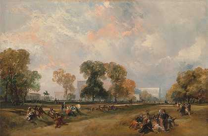 1851年的大展览`The Great Exhibition of 1851 by James Duffield Harding