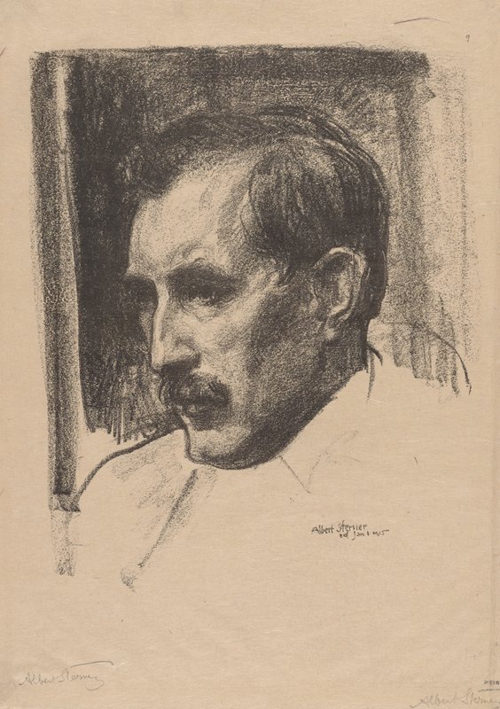 埃德蒙·T·奎恩`Edmond T. Quinn (1915) by Albert Sterner