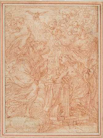 公告`The Annunciation (1616–18) by Camillo Procaccini