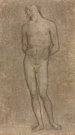 圣塞巴斯蒂安`Saint Sebastian (c. 1493) by Pietro Perugino