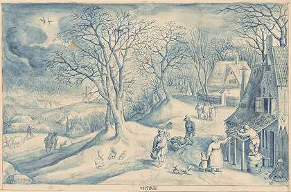 前进`March (1595) by Jacob Savery the Elder