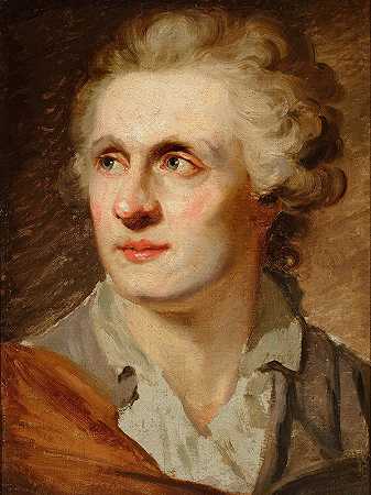 斯坦尼斯·欧夫·莱多乔夫斯基肖像`Portrait of Stanisław Ledóchowski (1790s) by Johann Baptist von Lampi the Elder