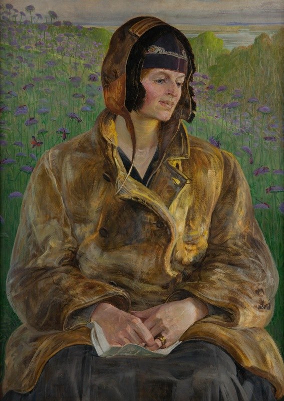 埃勒奈`Ellenai (1910) by Jacek Malczewski