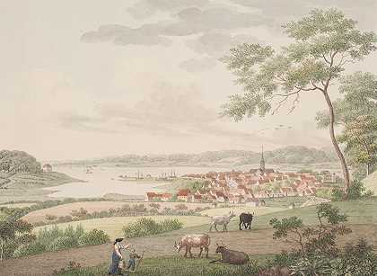 阿佩纳德`Apenrade (1821 – 1822) by Søren L. Lange