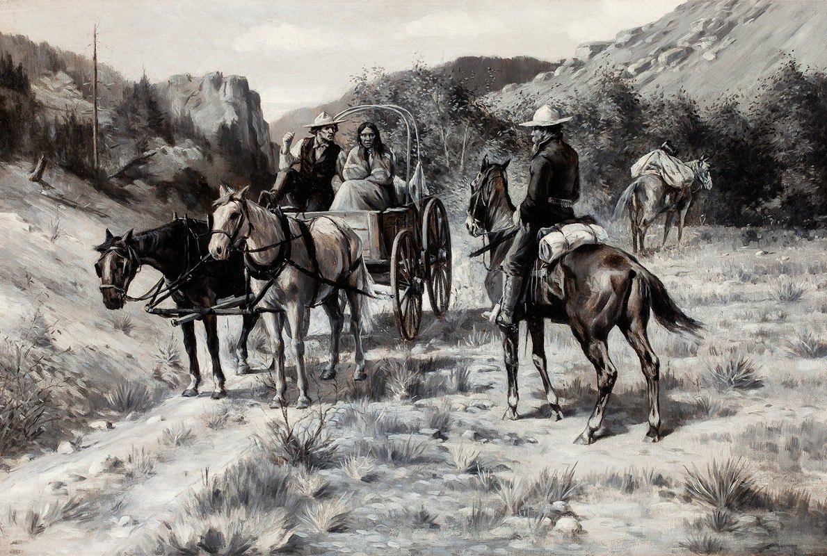 旅途中的邂逅`An Encounter on the Trail (1914)