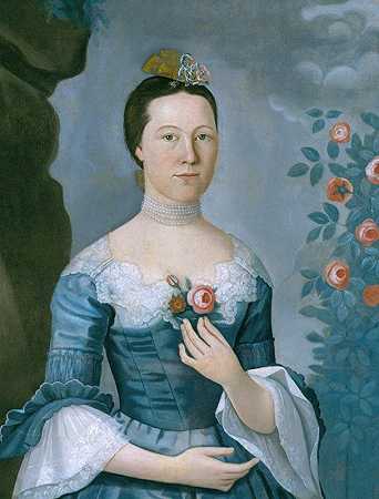 Susannah或Mary Bontecou`Susannah or Mary Bontecou (ca. 1768–70) by John Durand