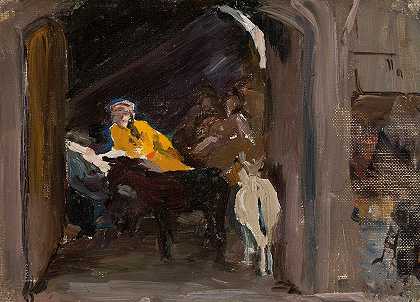 大马士革——雅尔塔。从巴勒斯坦之旅`Damascus – Jarta. From the journey to Palestine (1901) by Jan Ciągliński