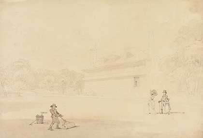 麦卡特尼夫人奇斯威克s别墅`Lady Macartneys Villa at Chiswick (after 1808) by William Alexander