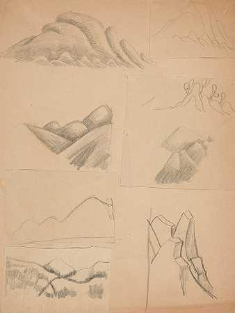 原始图纸21`Original drawings 21 (early 20th century) by Viking Eggeling